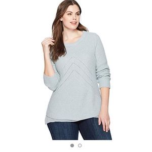 Lucky brand Nico pullover cashmere sweater
